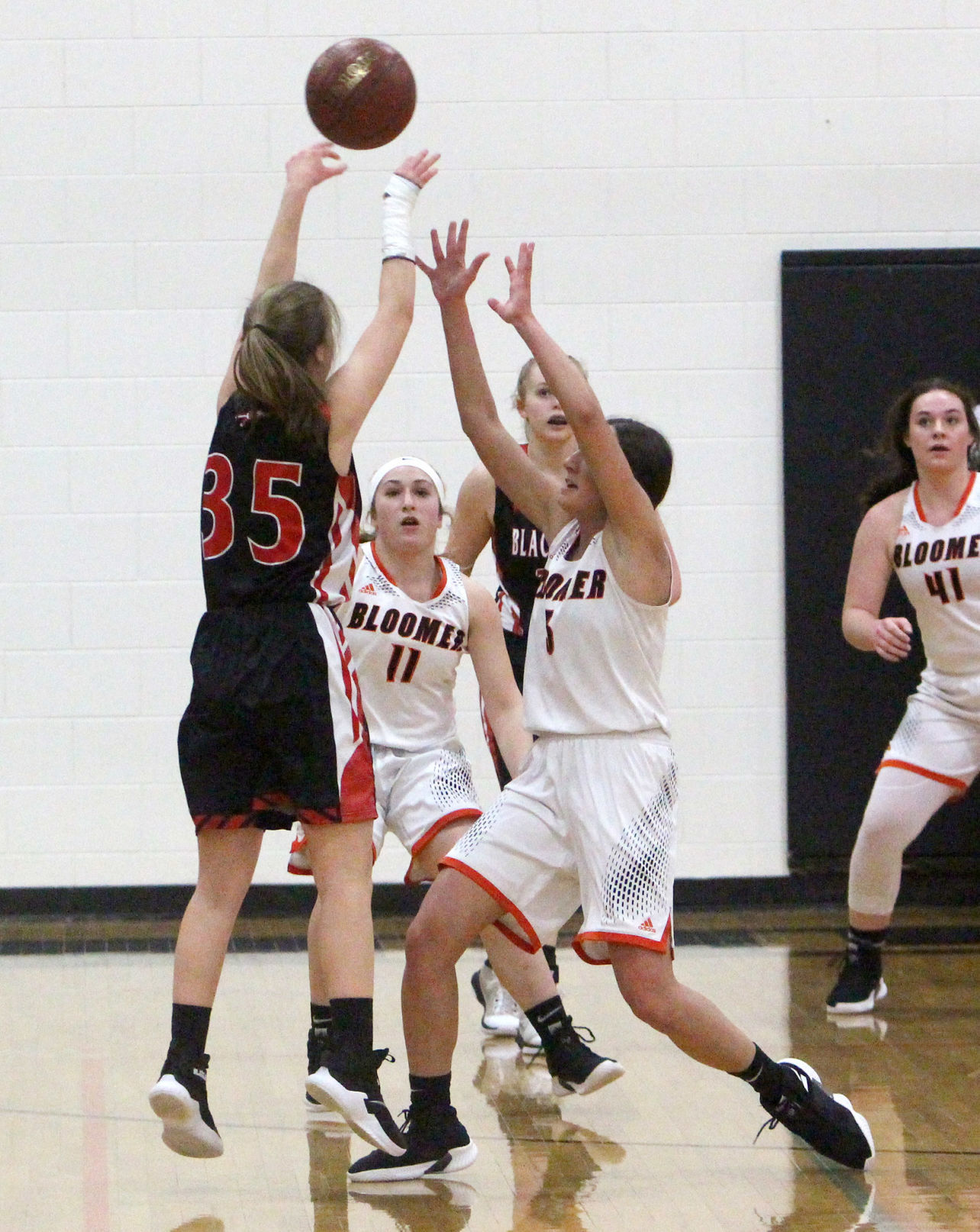 Baldwin-Woodville at Bloomer girls basketball 2-22-19